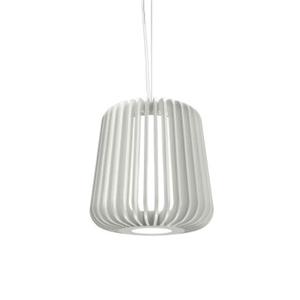 Stecche di Legno One Light Pendant in Organic White (486|142647)