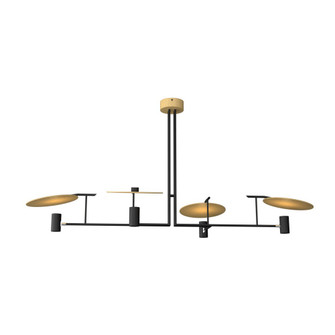 Dot Two Light Pendant in Organic Gold (486|142049)