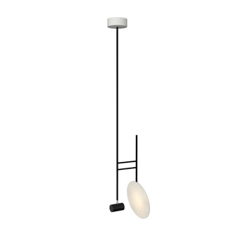 Dot One Light Pendant in Organic White (486|141847)