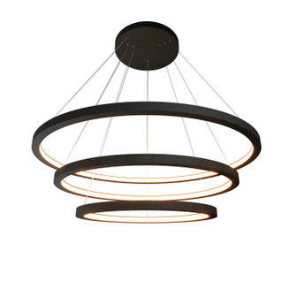 Frame LED Pendant in Organic Black (486|1414LED46)