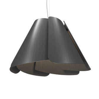 Fuchsia One Light Pendant in Organic Grey (486|136450)