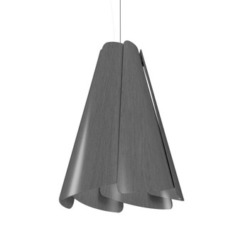 Fuchsia One Light Pendant in Organic Grey (486|136350)