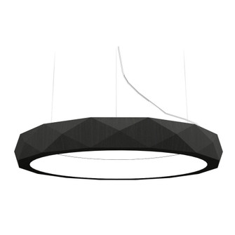 Facet LED Pendant in Organic Black (486|1359LED46)