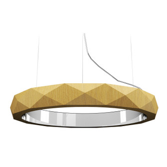 Facet LED Pendant in Organic Gold (486|1357LED49)
