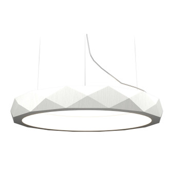 Facet LED Pendant in Organic White (486|1357LED47)