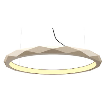 Facet LED Pendant in Organic Cappuccino (486|1355LED48)