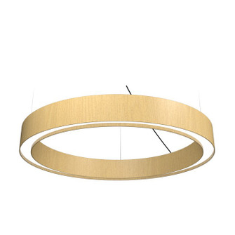 Cylindrical LED Pendant in Organic Gold (486|1351LED49)