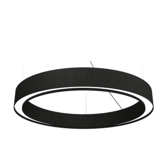 Cylindrical LED Pendant in Organic Black (486|1350LED46)
