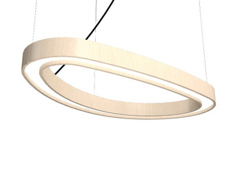 Organic LED Pendant in Organic Cappuccino (486|1331LED48)