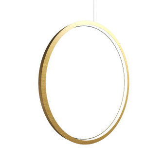 Frame LED Pendant in Organic Gold (486|1297LED49)