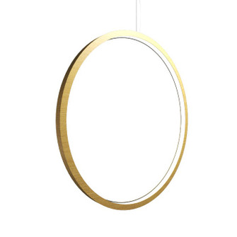 Frame LED Pendant in Organic Gold (486|1296LED49)