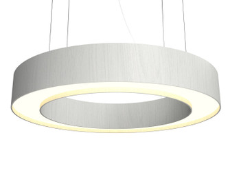 Cylindrical LED Pendant in Organic White (486|1286LED47)