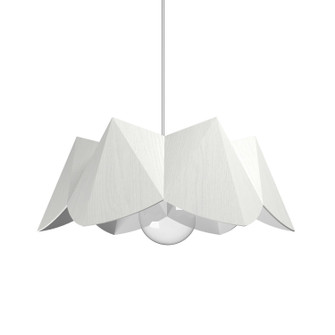 Physalis One Light Pendant in Organic White (486|128147)