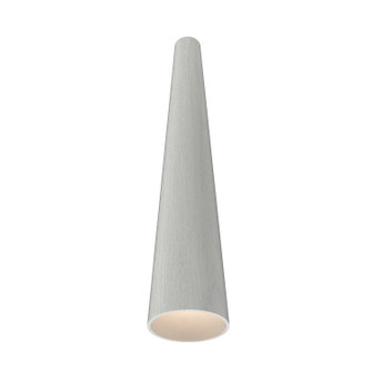 Conical One Light Pendant in Organic White (486|128047)