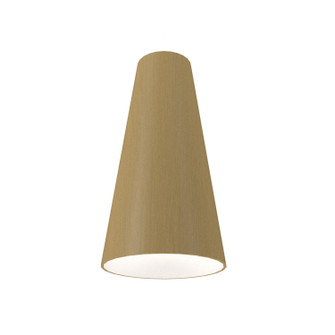 Conical One Light Pendant in Organic Gold (486|123349)