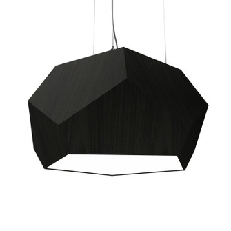 Facet LED Pendant in Organic Black (486|1227LED46)