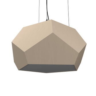Facet Three Light Pendant in Organic Cappuccino (486|122748)