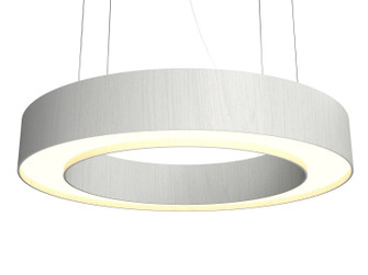 Cylindrical LED Pendant in Organic White (486|1221LED47)