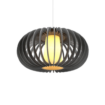 Stecche di Legno One Light Pendant in Organic Grey (486|118550)