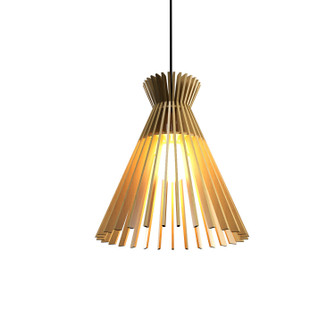 Stecche di Legno One Light Pendant in Organic Gold (486|118349)