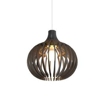 Stecche di Legno One Light Pendant in Organic Grey (486|118250)