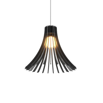 Stecche di Legno One Light Pendant in Organic Grey (486|118150)
