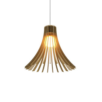 Stecche di Legno One Light Pendant in Organic Gold (486|118149)