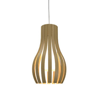 Barrel One Light Pendant in Organic Gold (486|115349)