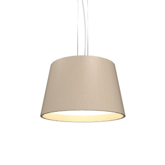 Conical LED Pendant in Organic Cappuccino (486|1145LED48)