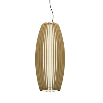 Stecche di Legno One Light Pendant in Organic Gold (486|113949)
