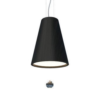 Conical LED Pendant in Organic Black (486|1130CLED46)