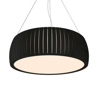 Barrel LED Pendant in Organic Black (486|1113LED46)