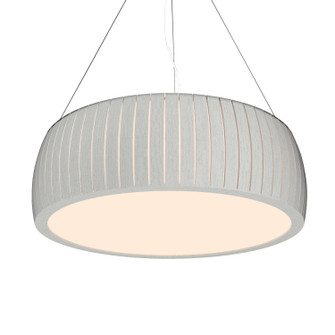 Barrel LED Pendant in Organic White (486|1110LED47)