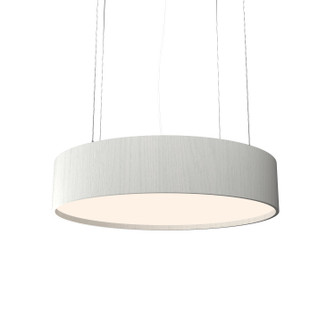 Cylindrical LED Pendant in Organic White (486|1040LED47)