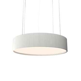 Cylindrical LED Pendant in Organic White (486|1039LED47)