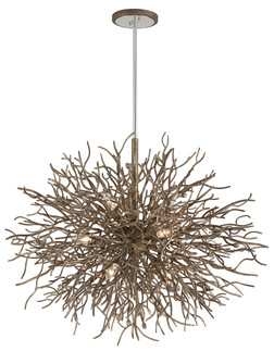 Sierra Nine Light Chandelier in Vienna Bronze (67|F6097VZ)