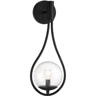 Encino One Light Wall Sconce in Matte Black (51|97193189)