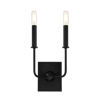Avondale Two Light Wall Sconce in Matte Black (51|94044289)