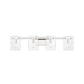 Genry Four Light Bathroom Vanity in Polished Nickel (51|882044109)