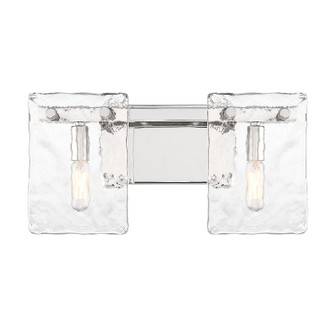 Genry Two Light Bathroom Vanity in Polished Nickel (51|882042109)