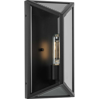 Bristol One Light Outdoor Wall Lantern in Matte Black (54|P56035931M)