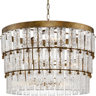 Chevall Nine Light Chandelier in Gold Ombre (54|P400368204)