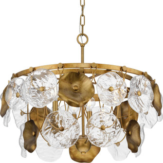 Loretta Six Light Chandelier in Gold Ombre (54|P400364204)