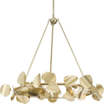 Laurel Six Light Chandelier in Gilded Silver (54|P400359176)