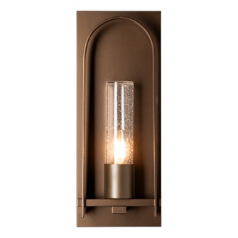 Triomphe One Light Outdoor Wall Sconce in Coastal White (39|302030SKT02GG0392)