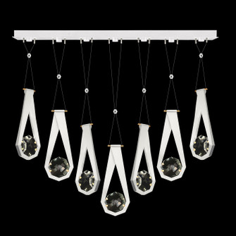 Aria LED Linear Pendant in White/Gold Accents (48|10000722222222)