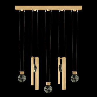 Aria LED Linear Pendant in Brushed Gold (48|100006533444)
