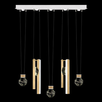 Aria LED Linear Pendant in White/Gold Accents (48|100006233444)