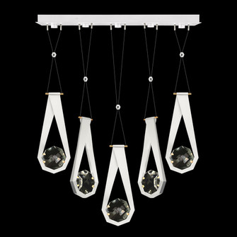 Aria LED Linear Pendant in White/Gold Accents (48|100006222222)