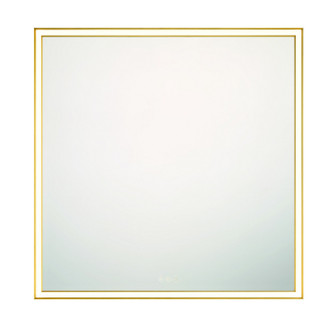 Nixon LED Mirror in Anodized Gold (40|47567016)